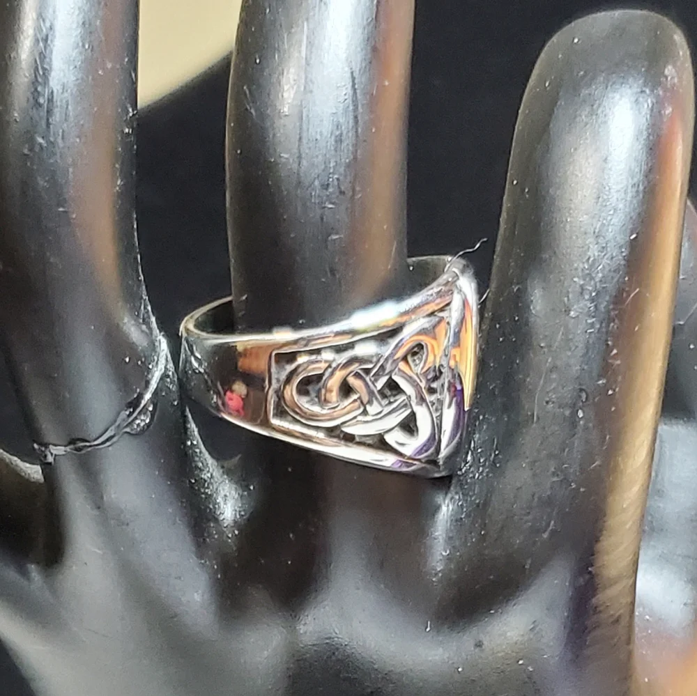 New Gorgeous Celtic Knot Tree Of Life Men's Ring